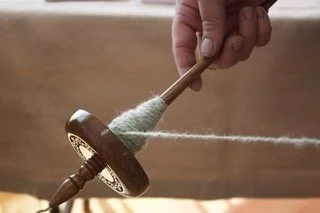 Spinning on a Drop Spindle
