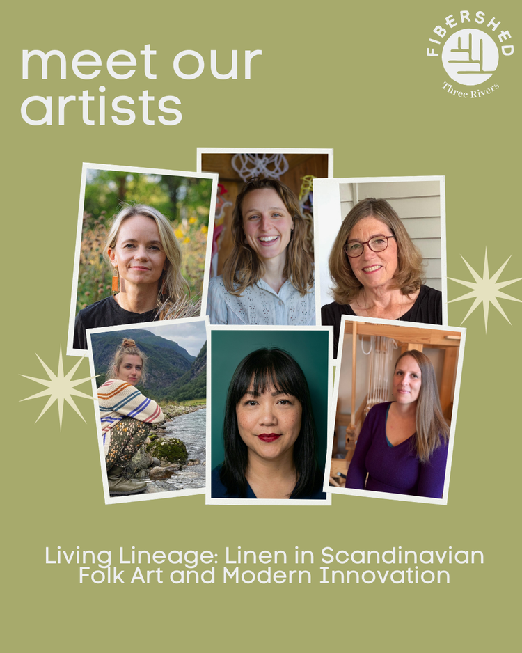 Meet the Artists for our Living Lineage of Linen Exhibit - December 12, 2026