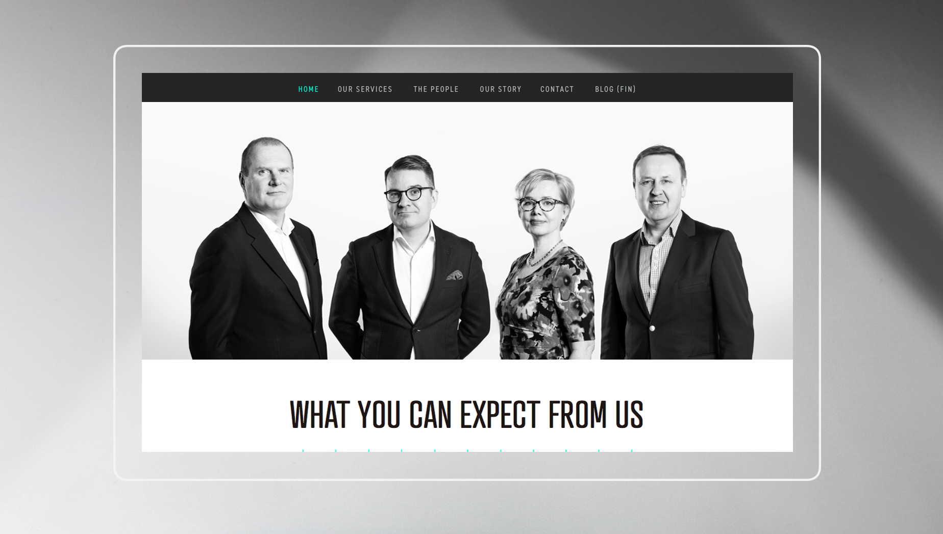 Rohjeta Advisors website design