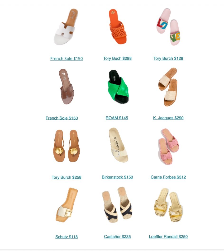 Cheap and Chic of the Week: Slides
