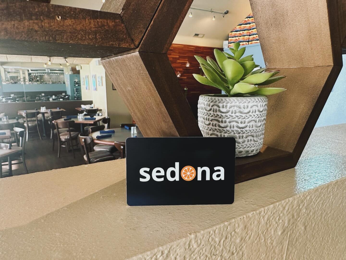 Sedona Gift Cards make the perfect holiday gift for family, friends or business colleagues. Click the link in our bio and then hit our GIFT CARDS page. Thank you for being our loyal guests and supporting us. Happy Holidays.