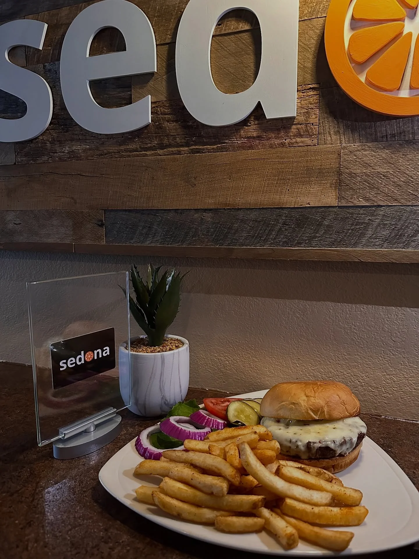 Our kitchen utilizes only the freshest local ingredients, excellent quality produce, the finest meats and seafood available here on the Eastern Shore. It&rsquo;s the perfect night to try our Sedona Wagyu Burger. Half Pound Wagyu Burger, Pepper Jack C