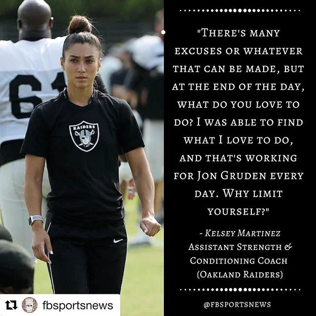 #Repost @fbsportsnews with @get_repost
・・・
Breaking barriers 💪Kelsey Martinez has become the 1st Female Assistant Coach in Raider History 👏 quote via @reviewjournal #fbsportsnews
. . . . . . . . 
#femaleathlete #femaleartists #trainhard #whorunthew