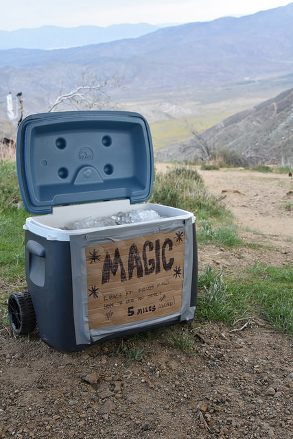 "Trail Magic" photo by Rob Bertholf