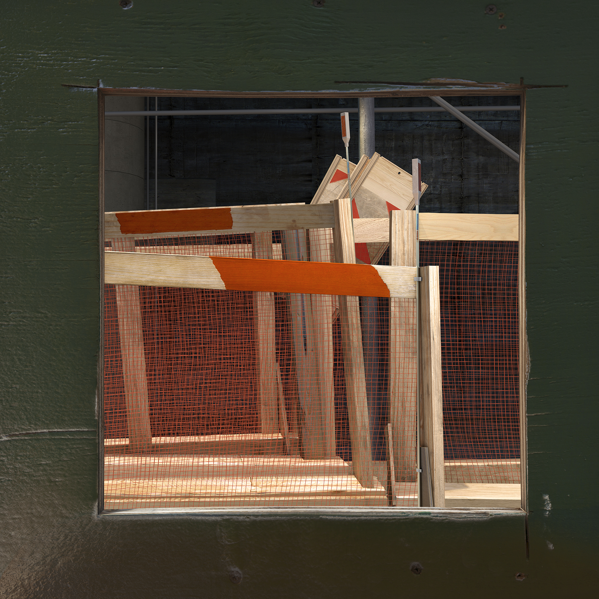 A Window on A Construction Site, 2015