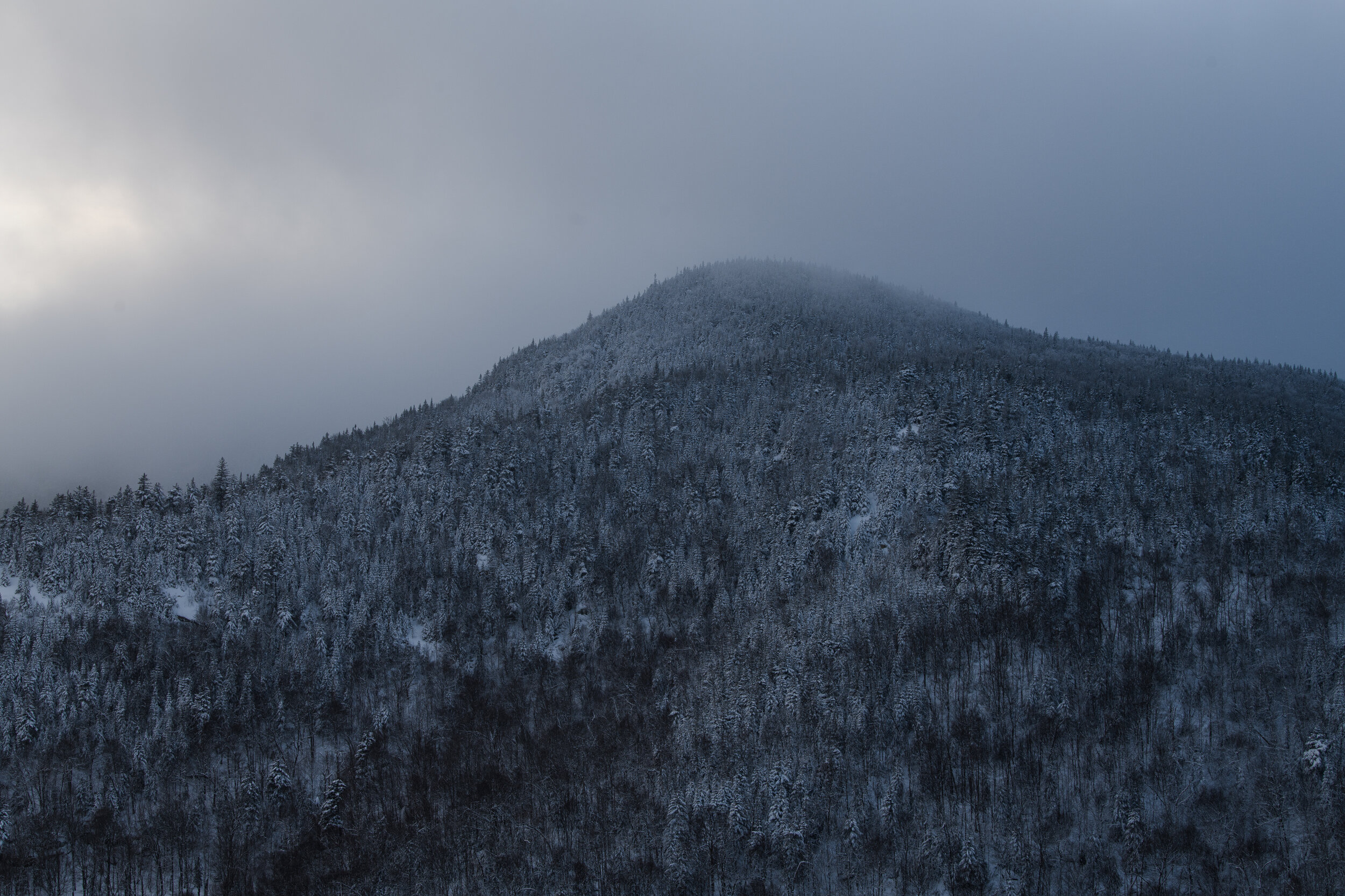 Big Slide Mountain, ADK Winter Series, 2021