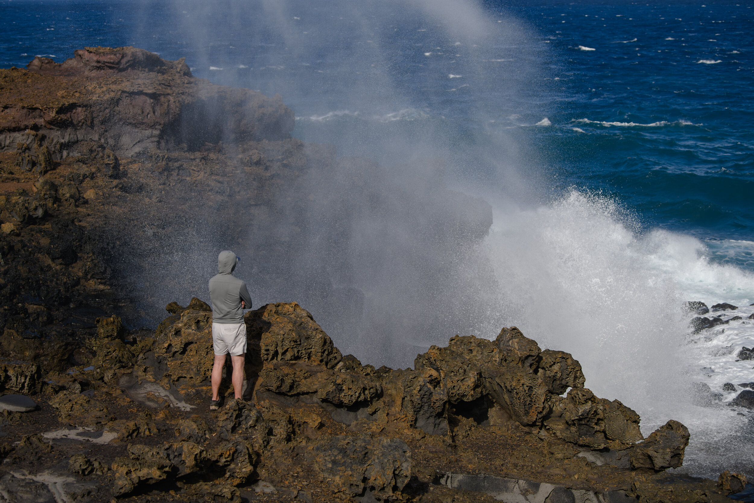Neil In Front of A Blowhole, 2021