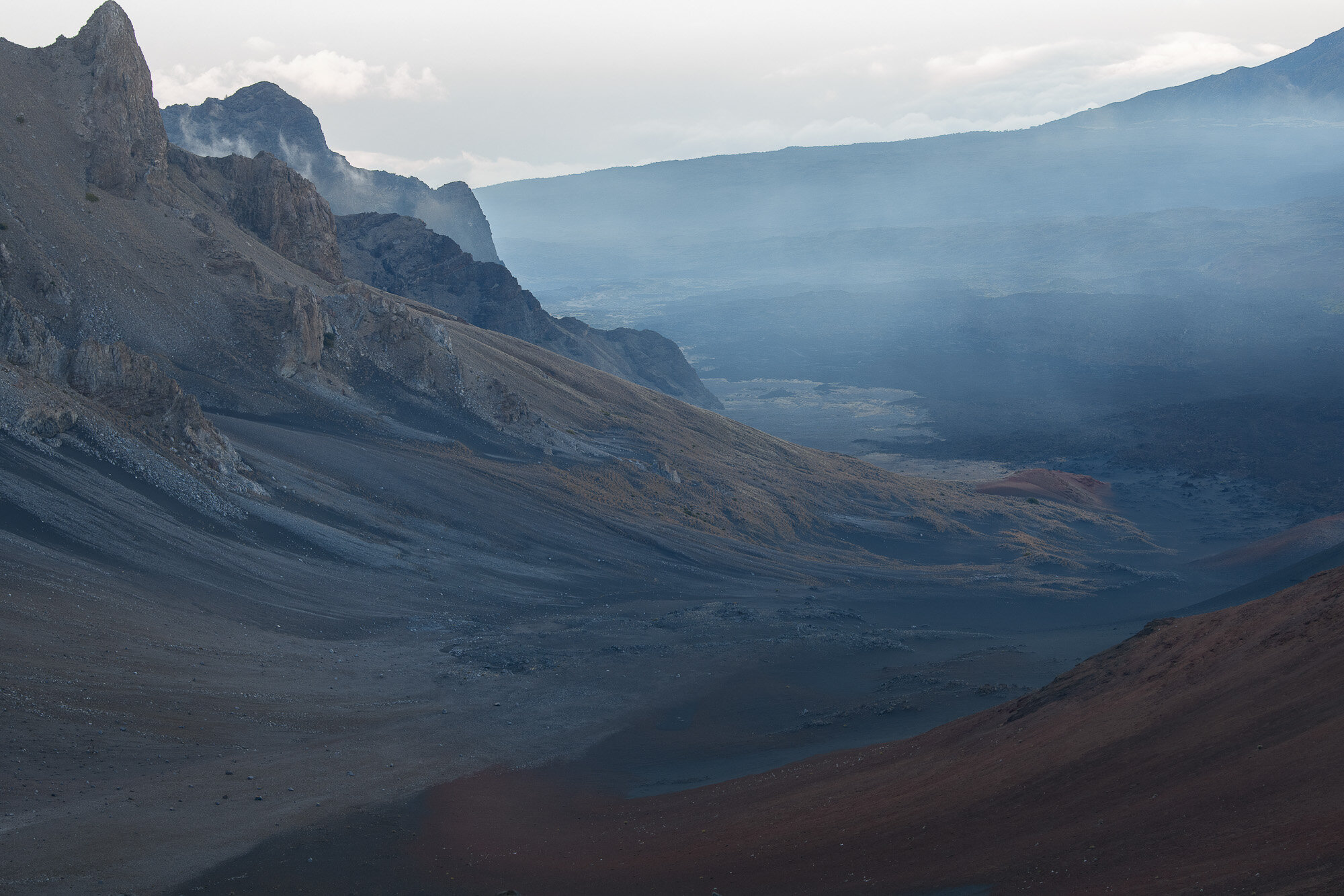 Inside of the Crater at Haleakala, 2021