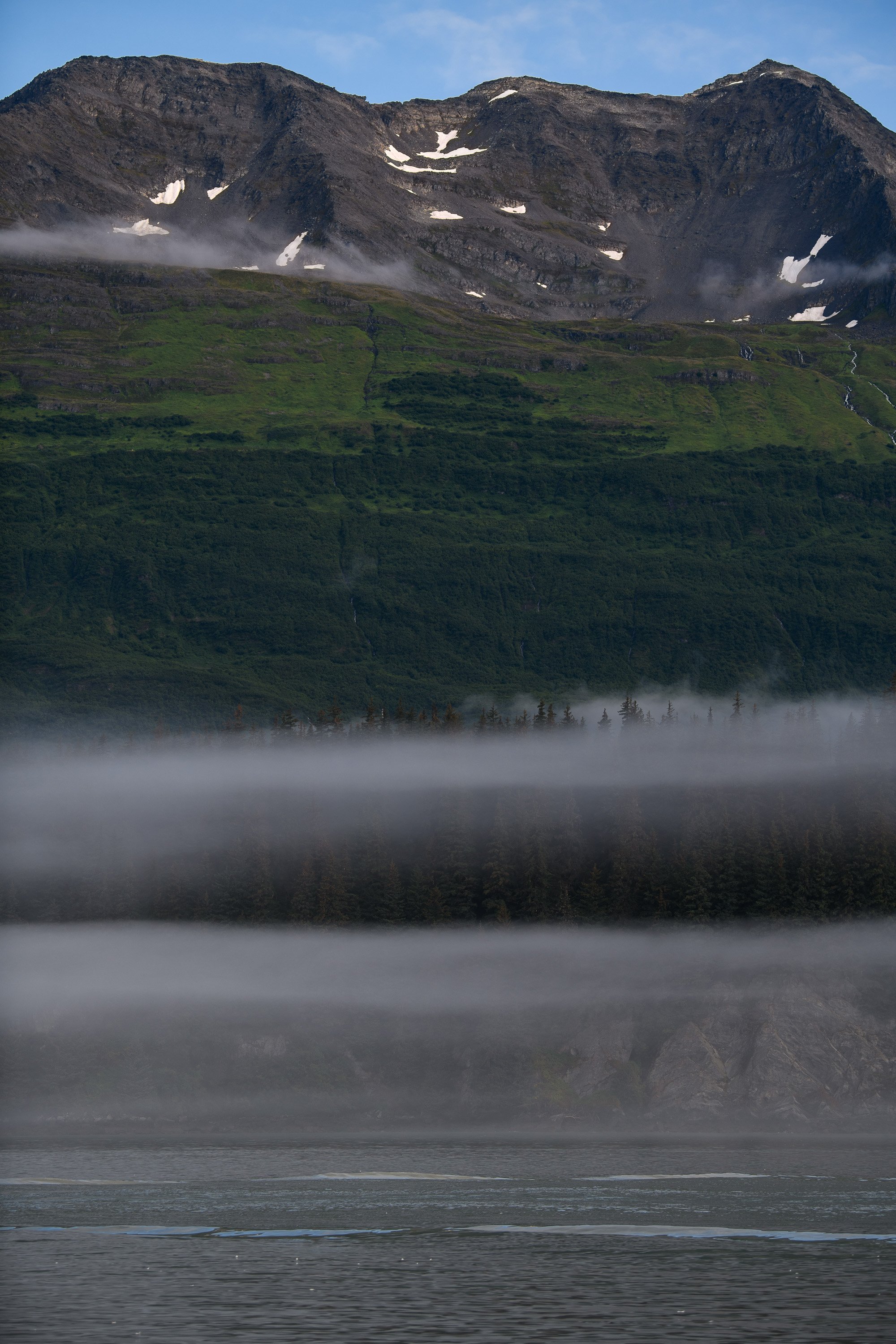 Morning in Valdez Coastline, 2021