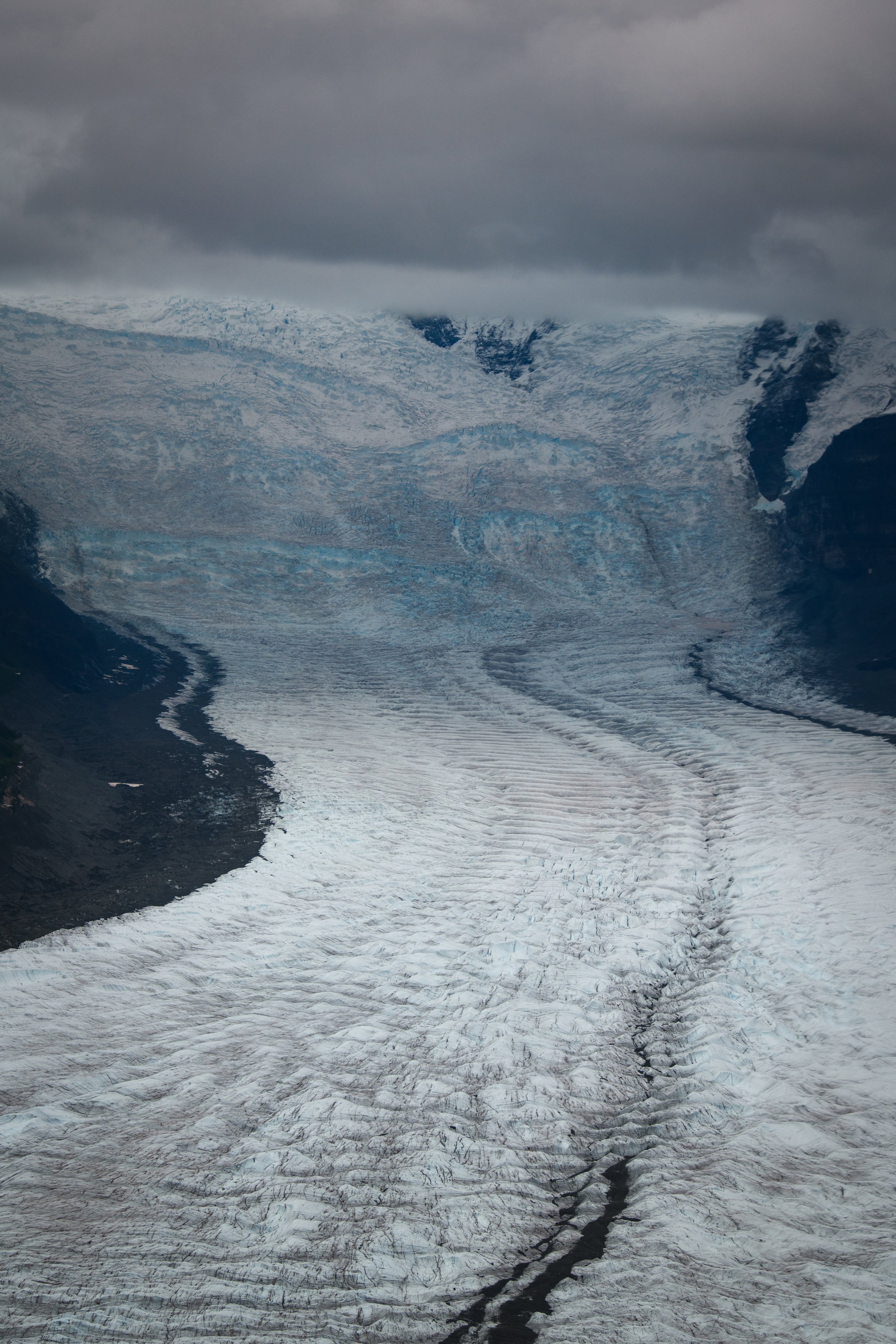 Aerial View of Kennicott Glacier, 2021