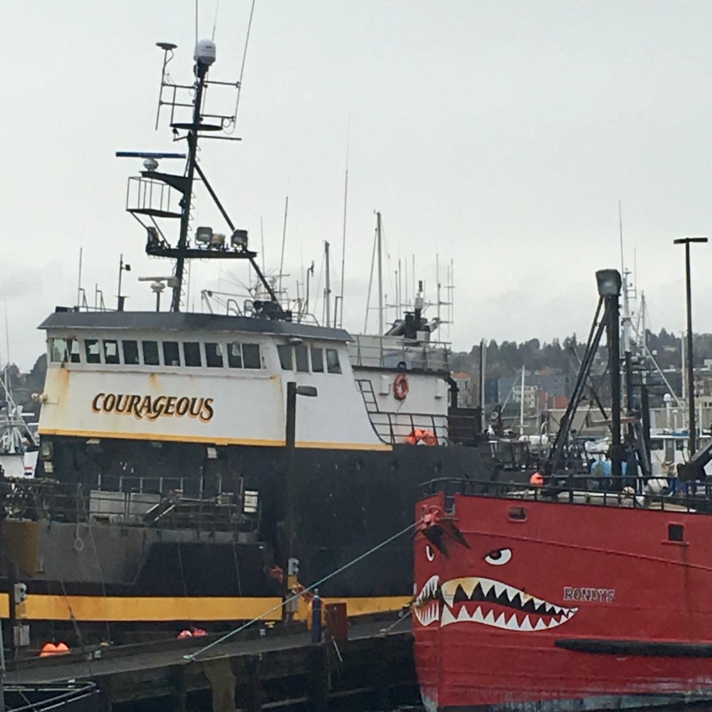 Fishermen's Terminal is Home to Some Colorful Ships