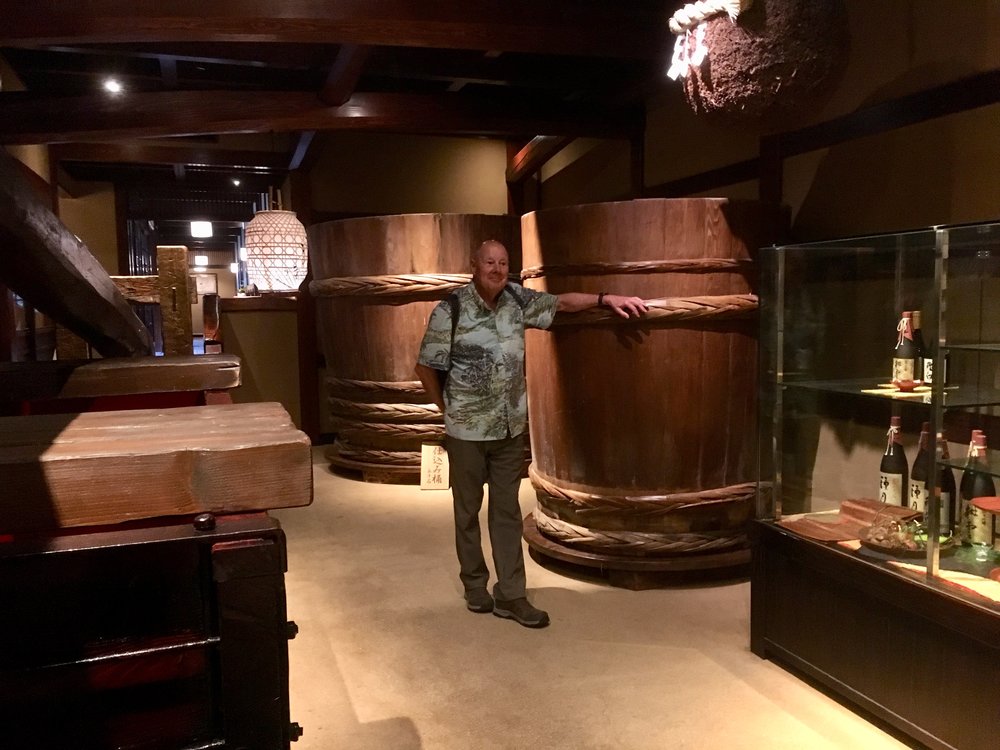 Original sake barrels