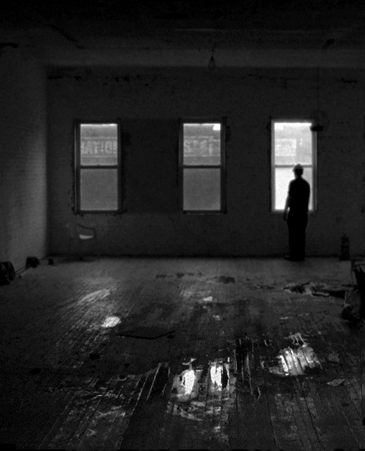 OurHouse-Dan Alone at Window-BW.jpg