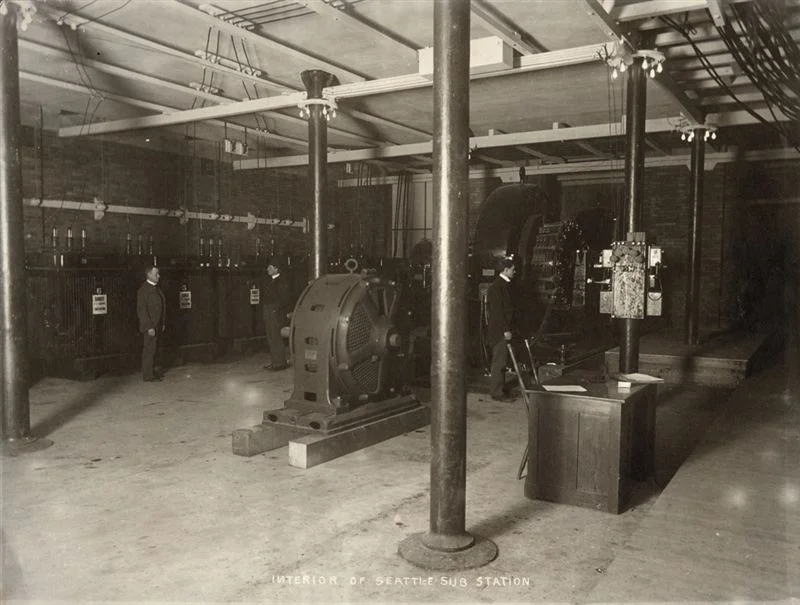 ABOVE: At the turn of the century, the basement of the Furuya Building was used a an electrical substation. After the major renovation in 2004, the basement levels were left raw and unfinished, with no floor.