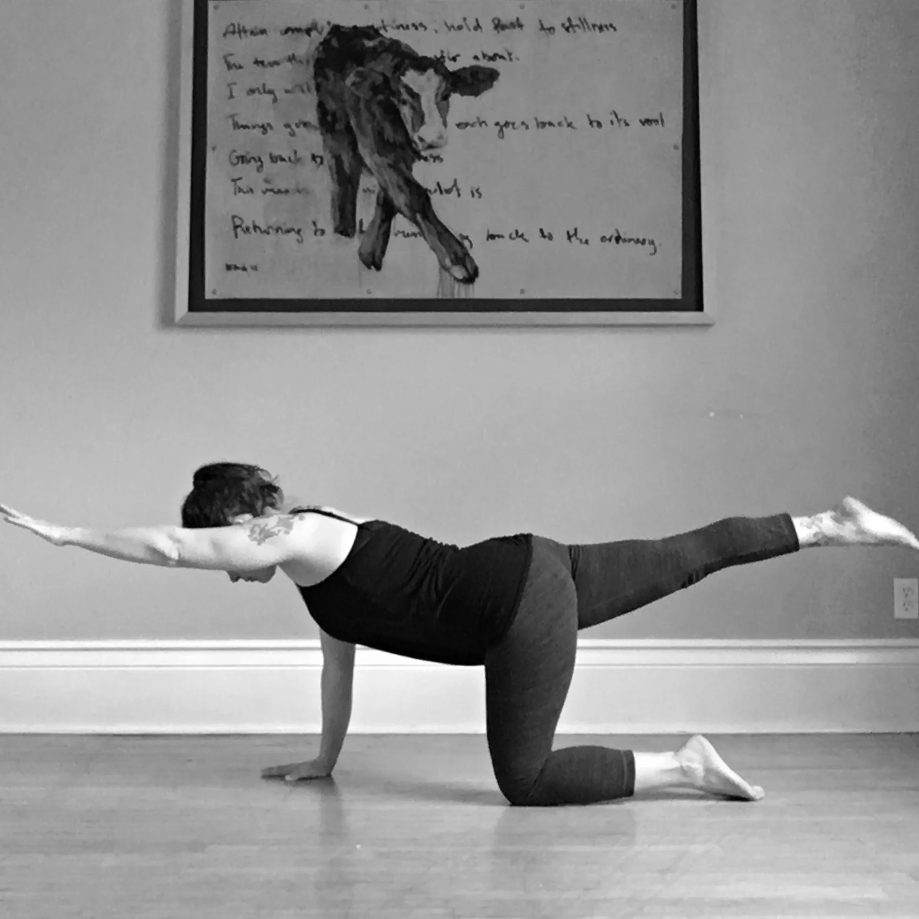 CAKRA BIRD POSE