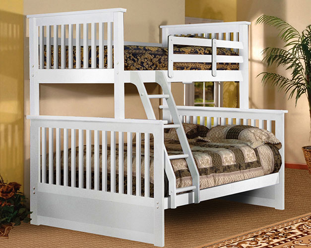 Olympian Bunk Twin Full Bed, Direct Furniture Bunk Beds