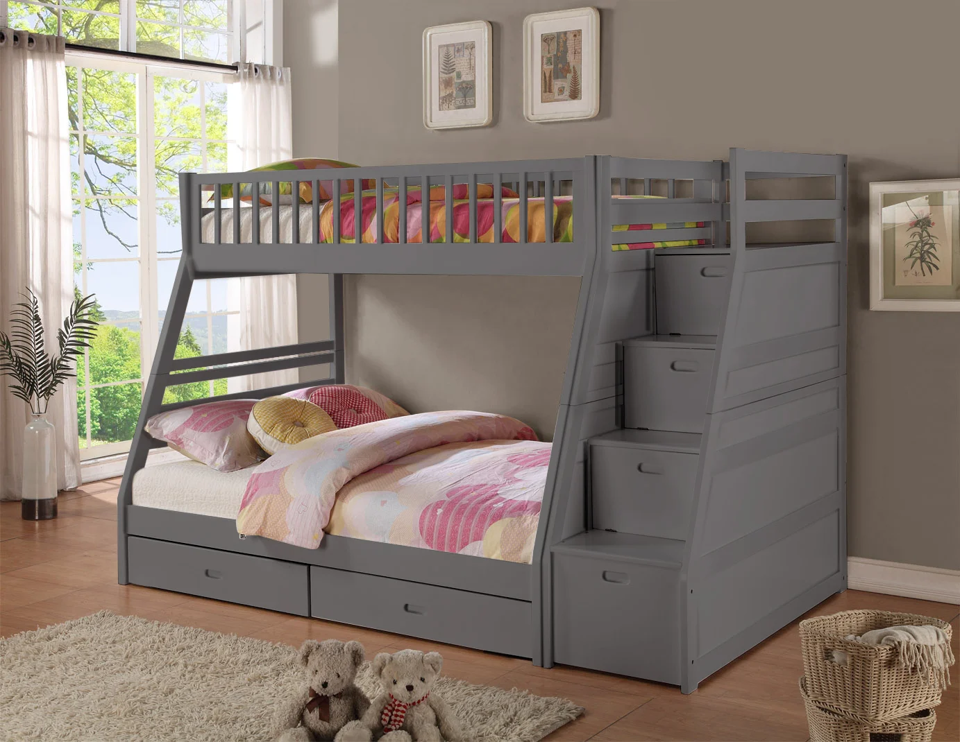 Kids' Beds & Bunk Beds — Factory Direct Furniture Store America The