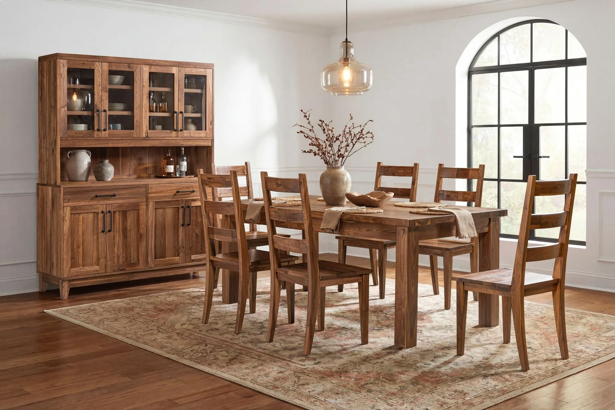 Black Walnut Dining Set (Pre-Order)