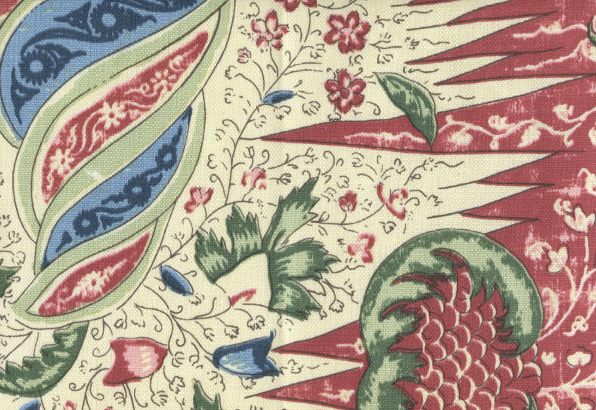 Quadrille Les Indienne Multicolor .png