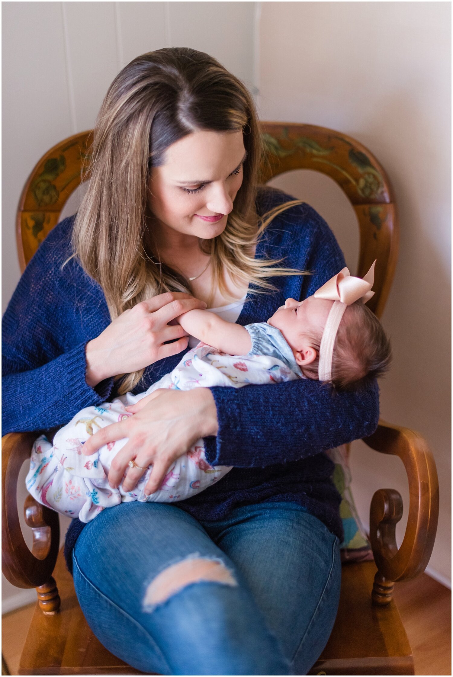 North Dallas In-Home Newborn and Family Lifestyle Portraits