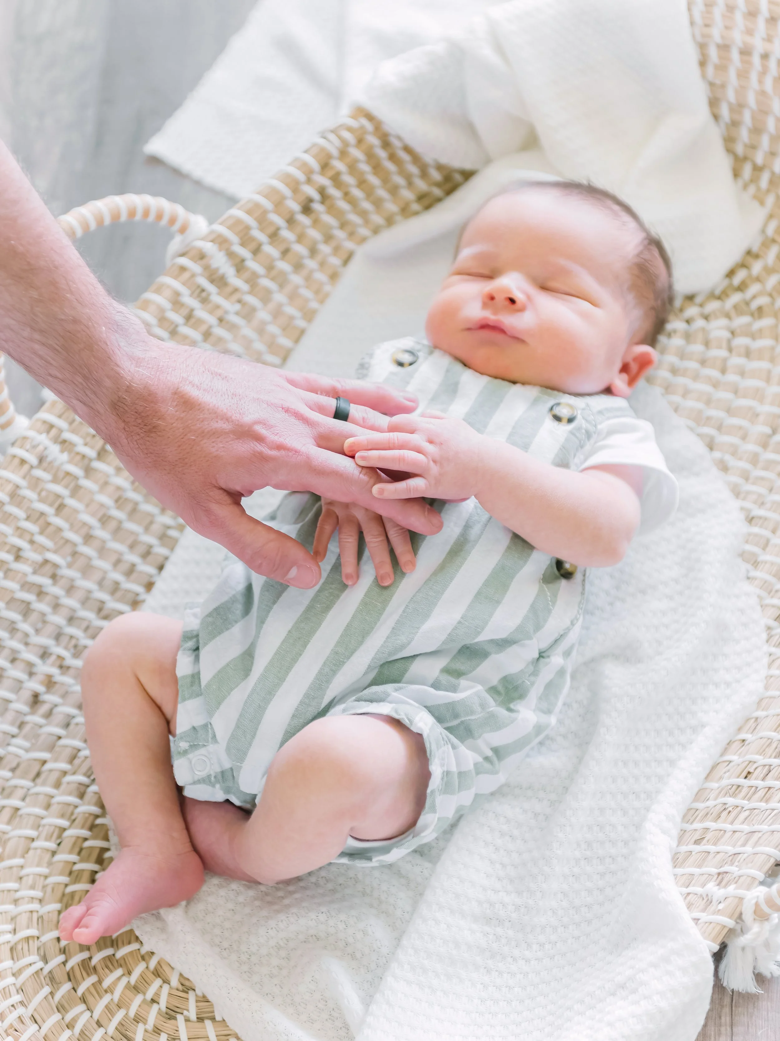 Sweet Baby Boy In-Home Newborn &amp; Family Lifestyle Session - DFW
