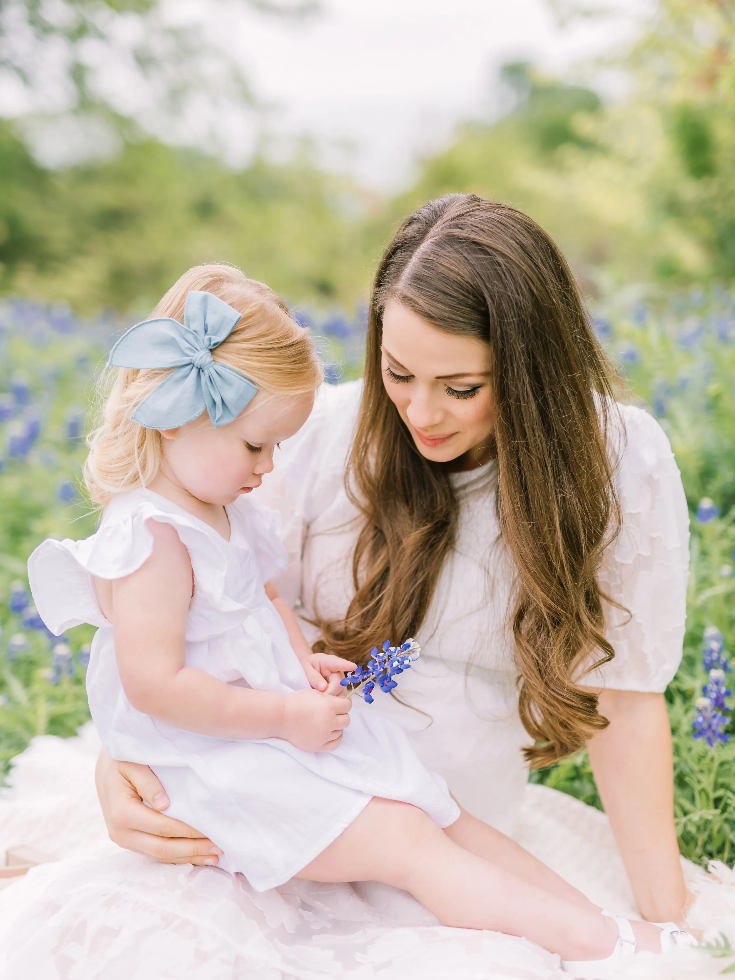 Spring Bluebonnet Family and Maternity Photography (North Dallas)