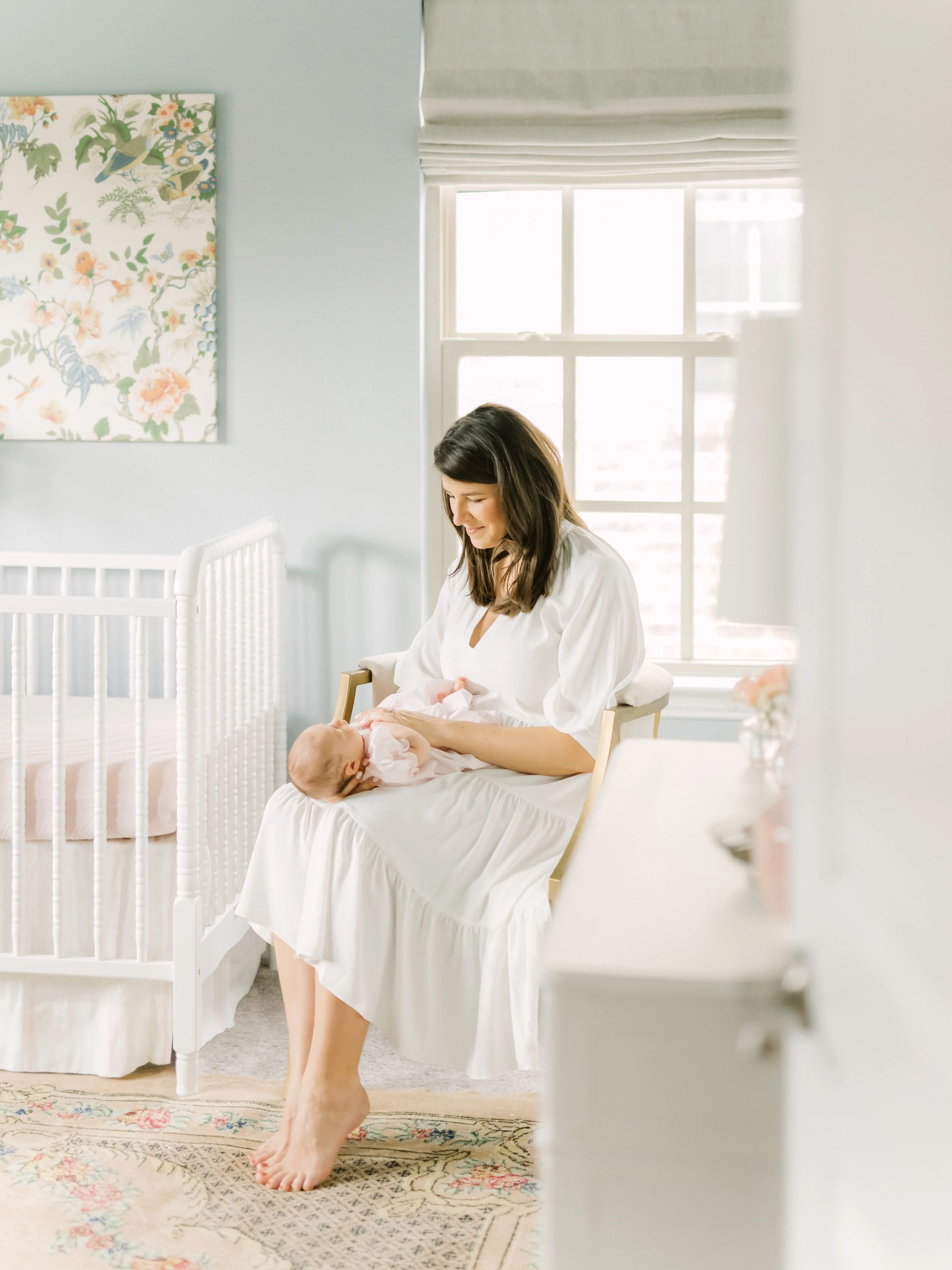 Light and Bright DFW Newborn Photos (Dallas Family Photographer)