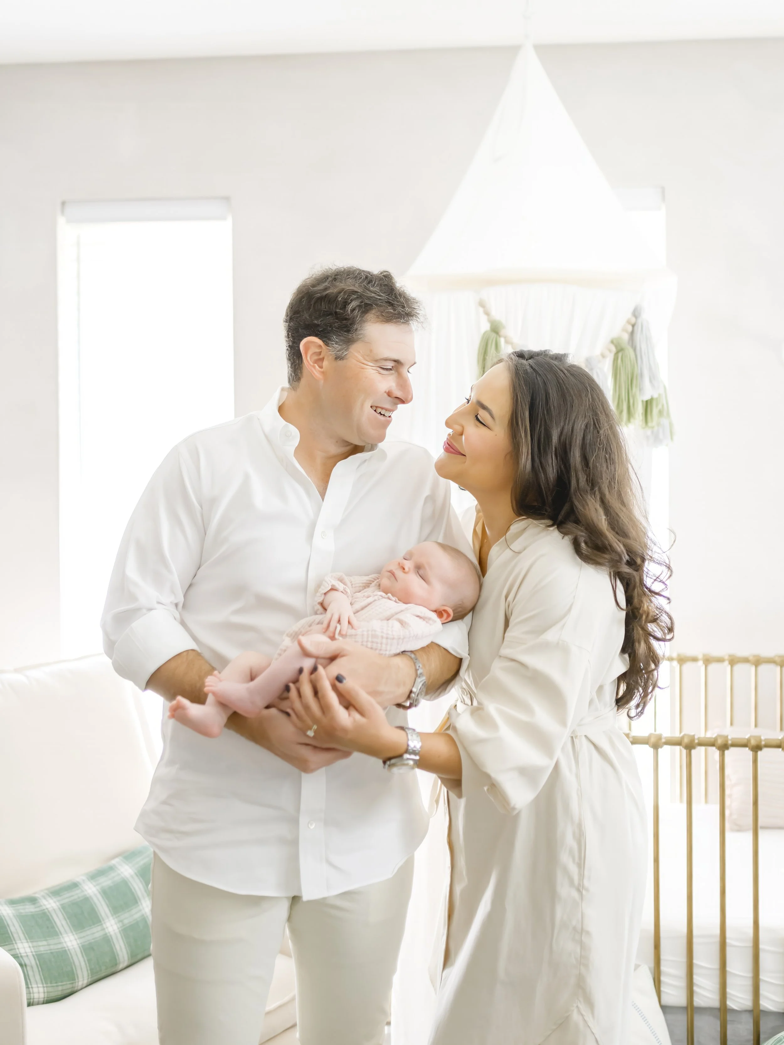 A Vintage-Inspired Newborn Session Home in North Dallas, Texas