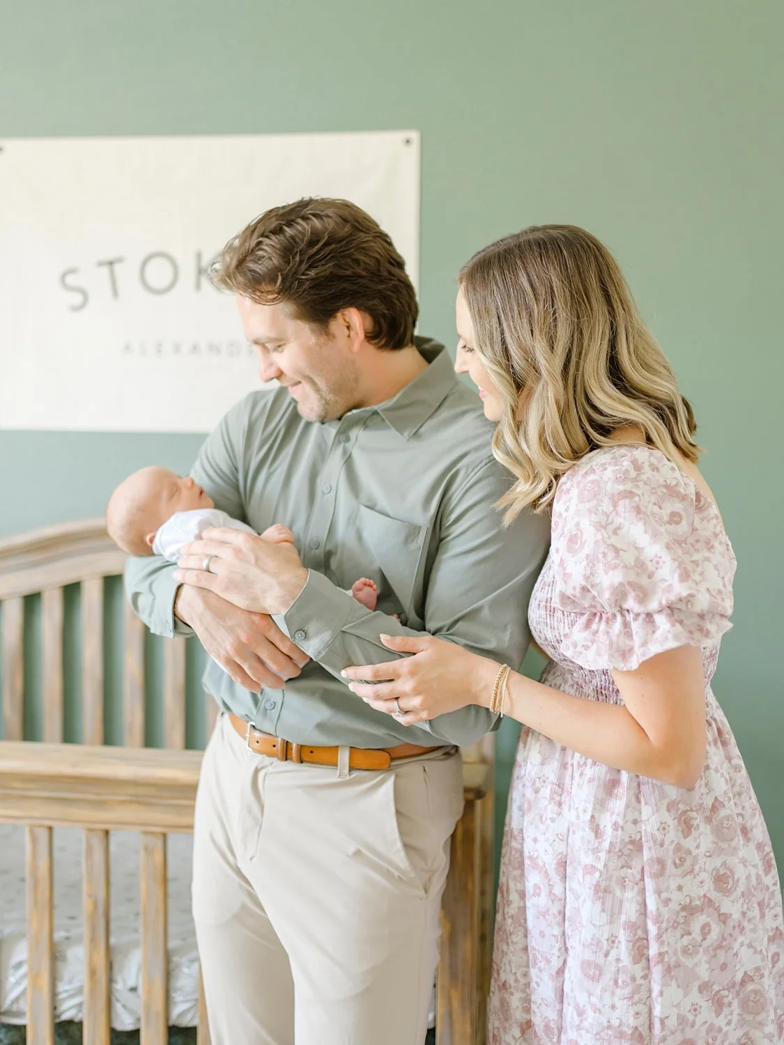 A Soft Dallas, Texas In-Home Newborn Session Full of Tender Moments