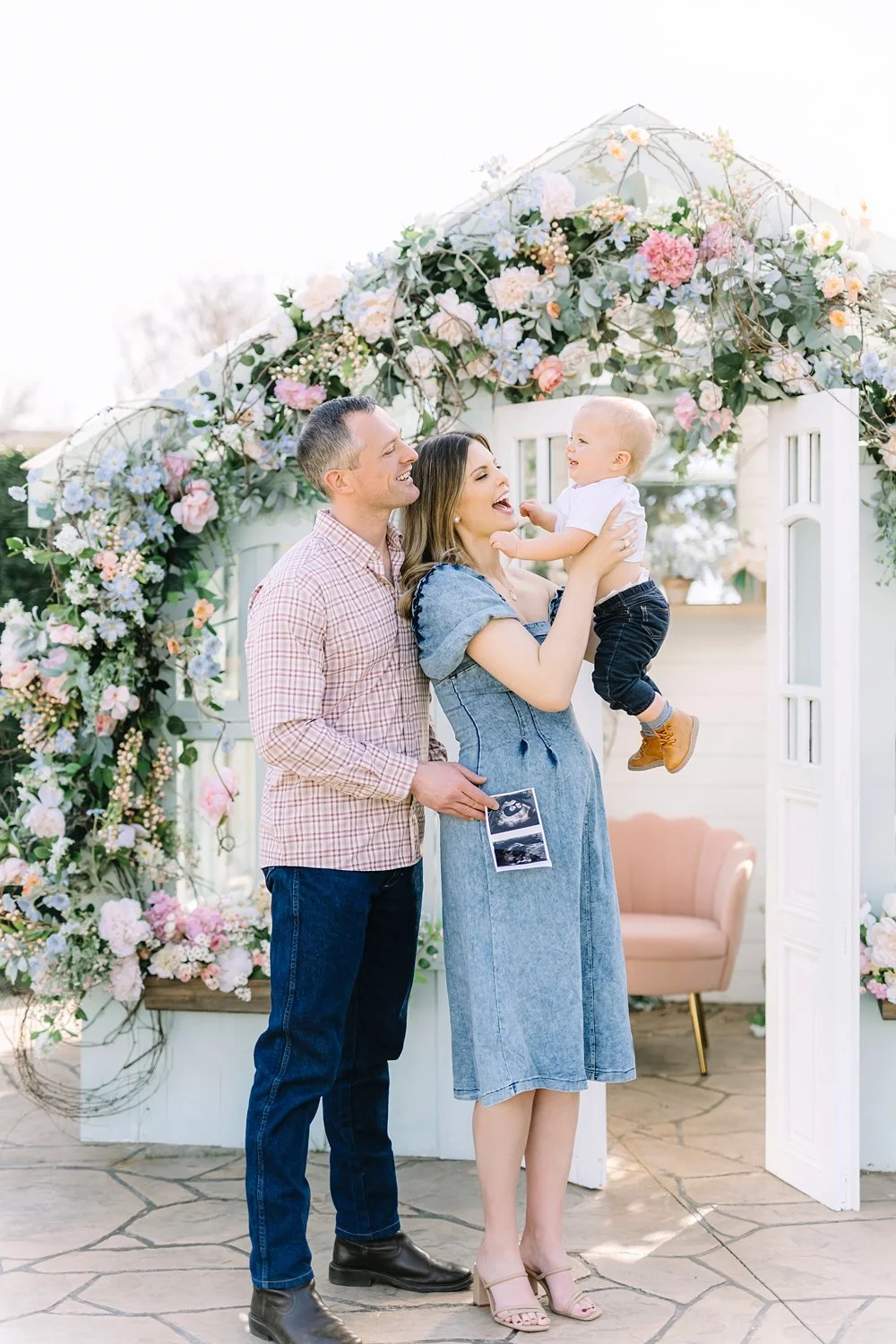 An Early Spring Greenhouse Mini Session in North Dallas, Texas