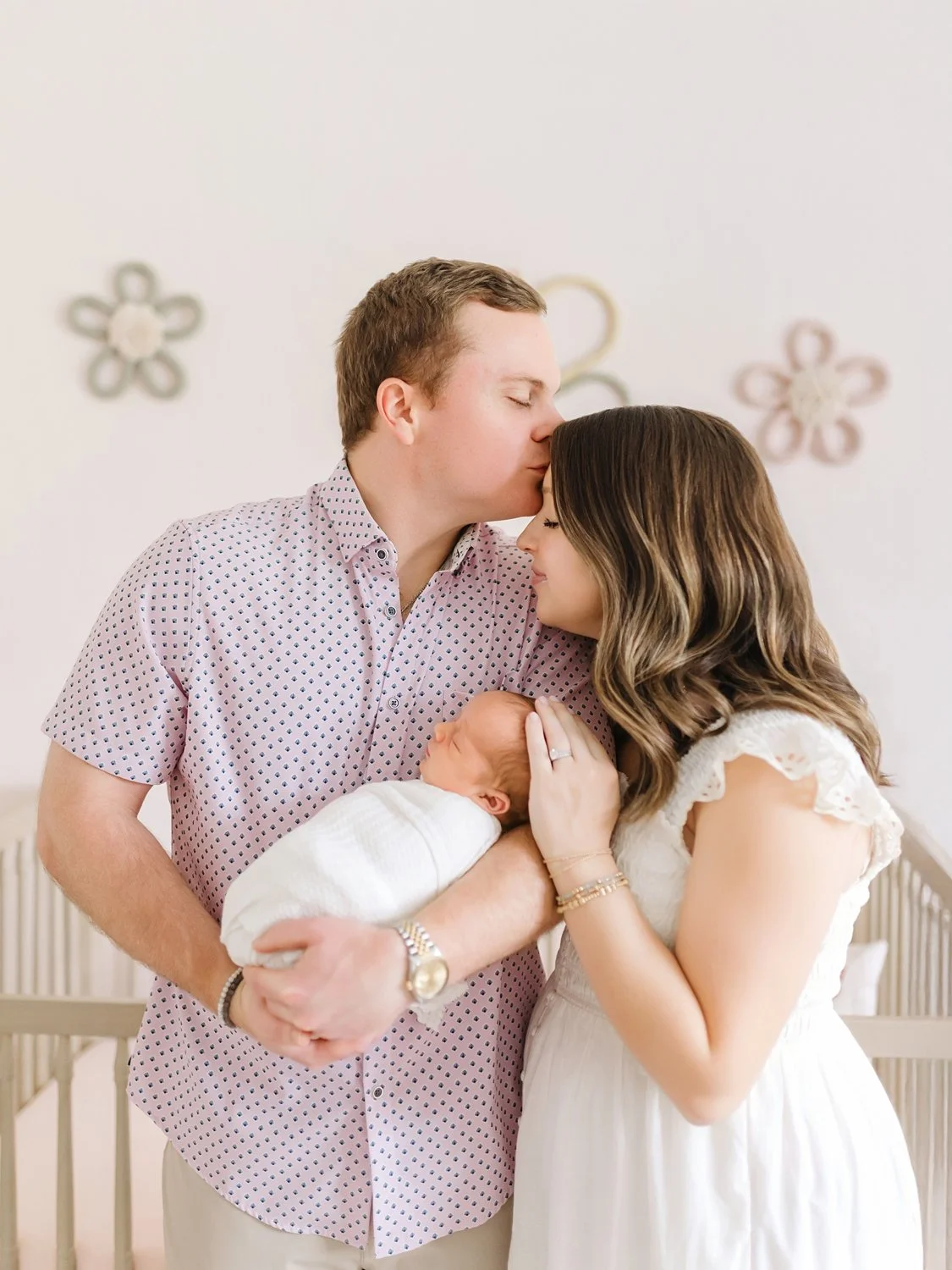 An In-Home Newborn Session Filled with Soft Pink Details | Dallas Newborn Photographer