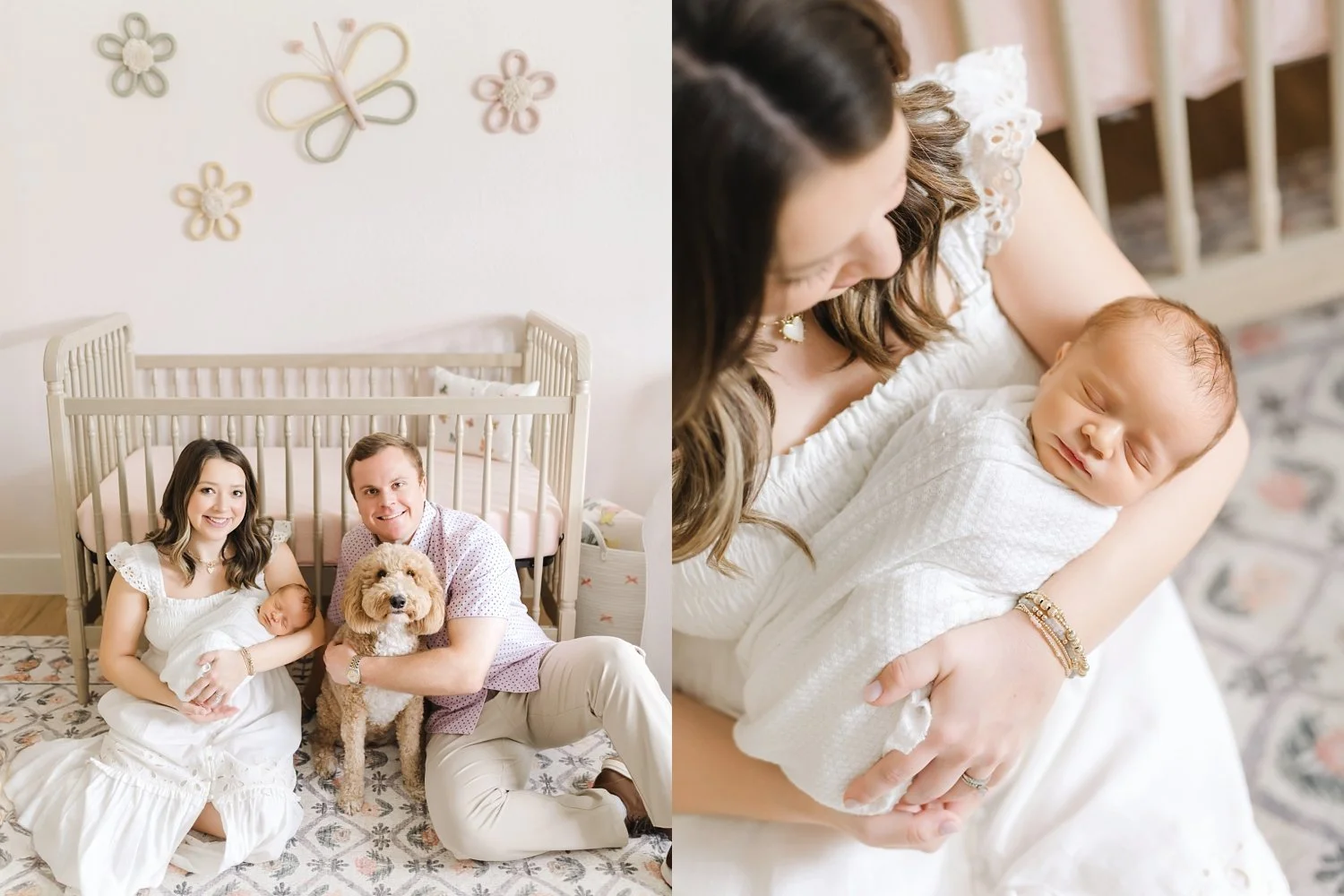 Mckinney, Texas newborn photos at home or studio