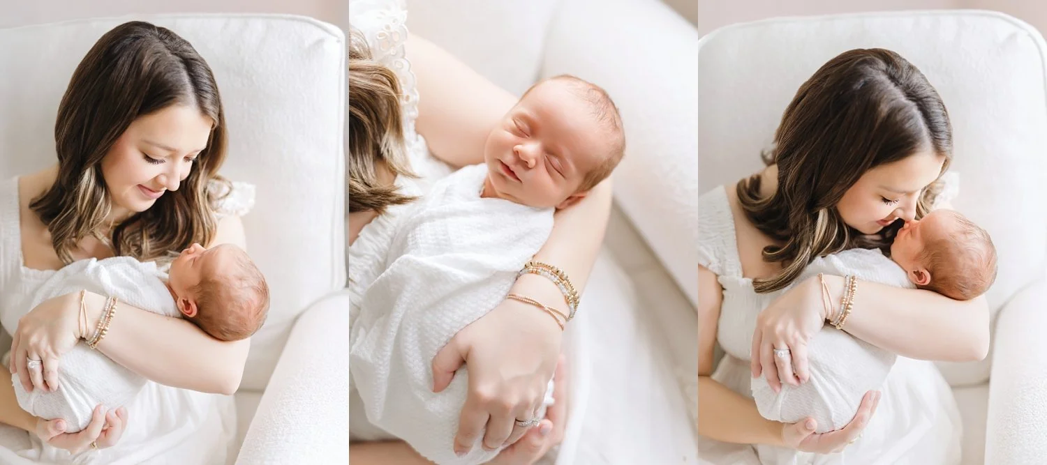 newborn photos at home in Plano, Texas