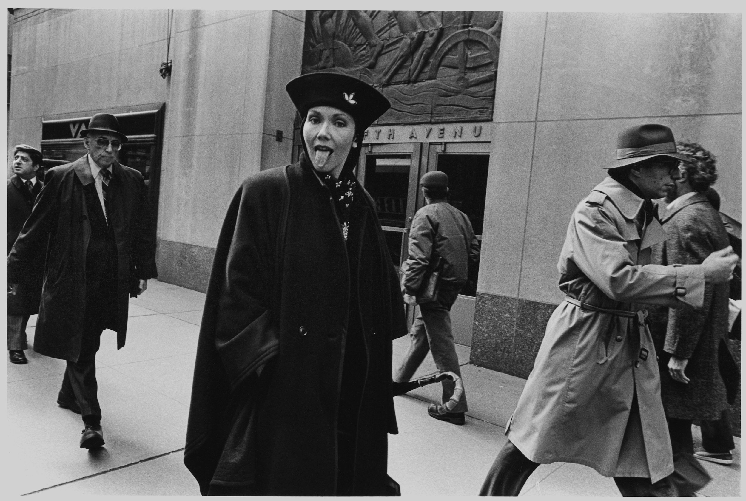 tongue in chic, 5th ave., nyc, 1985