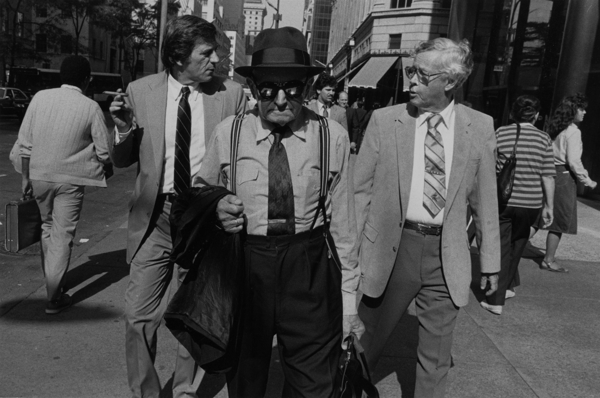 old timer, 5th ave &amp; 49th st., nyc, late 1980’s