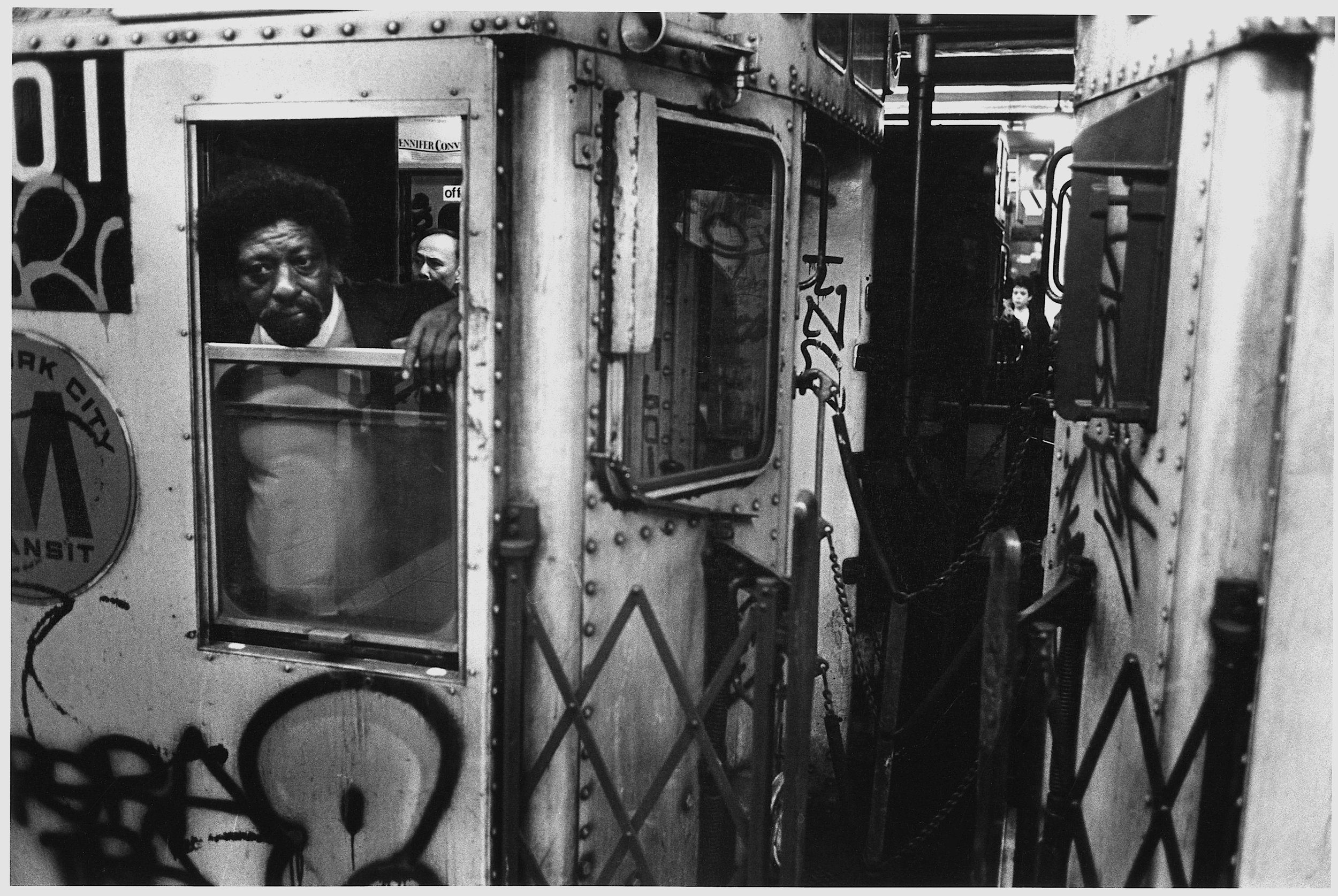 train conductor, nyc, c. 1984
