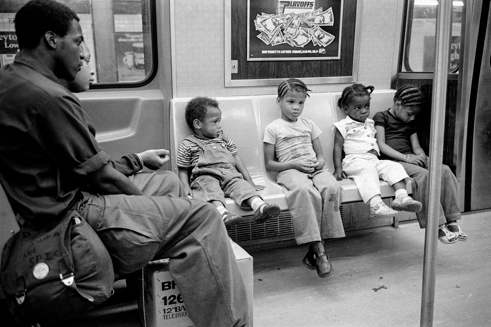 Subway, 2:00 a.m., NYC, 1978