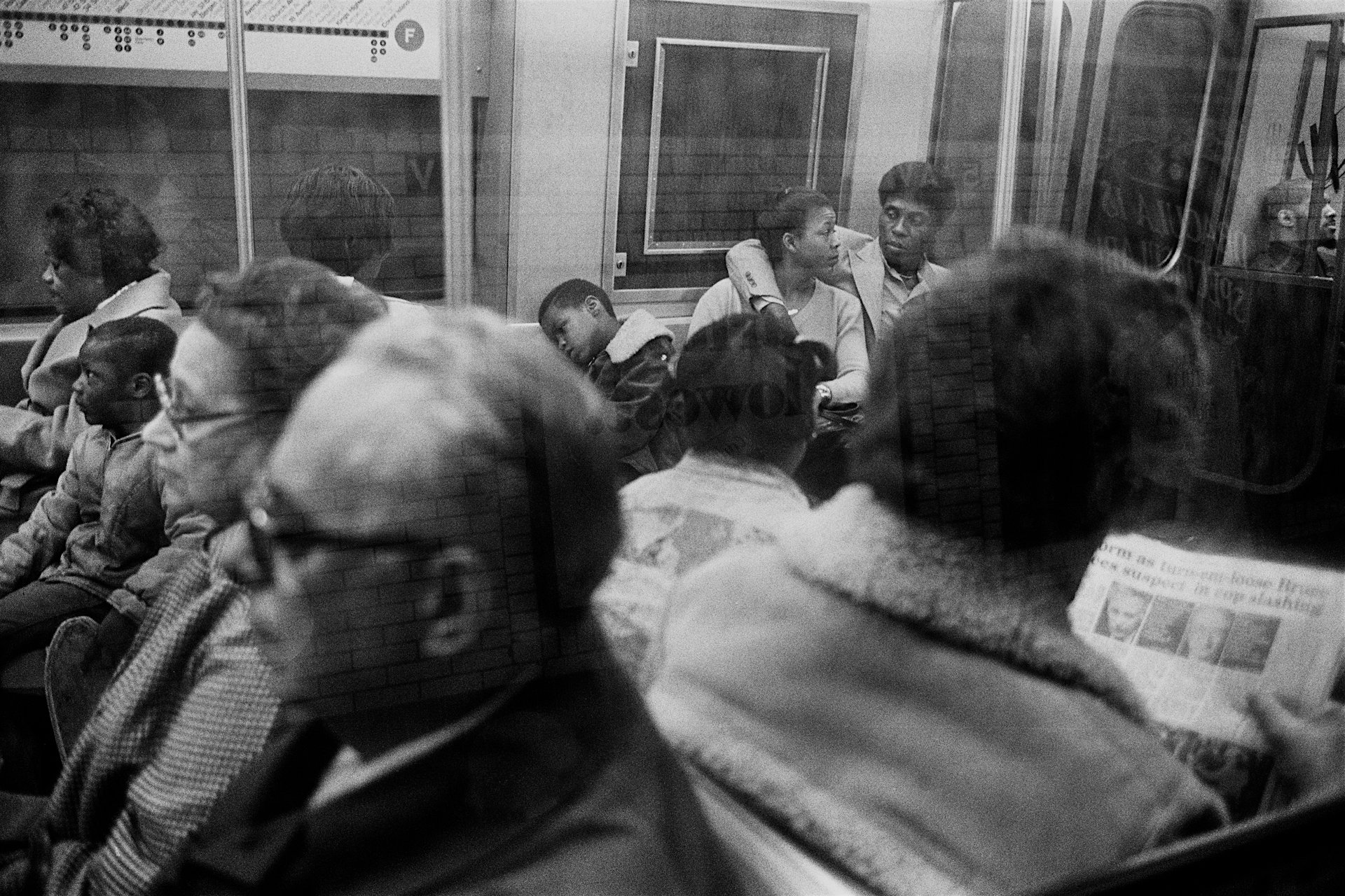 F Train, NYC, 1978