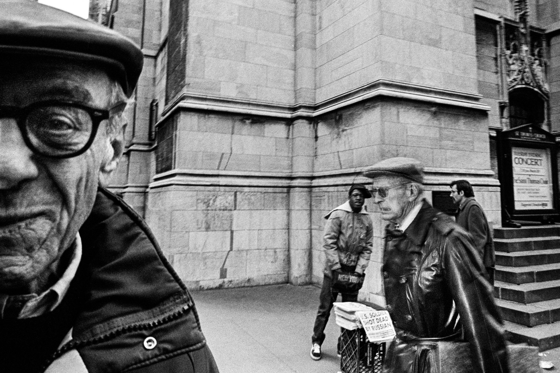 U.S. Soldier Shot Dead, NYC, c. 1983