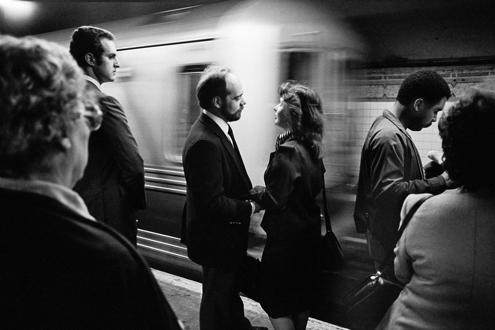 Subway Swoon, NYC, c. 1986