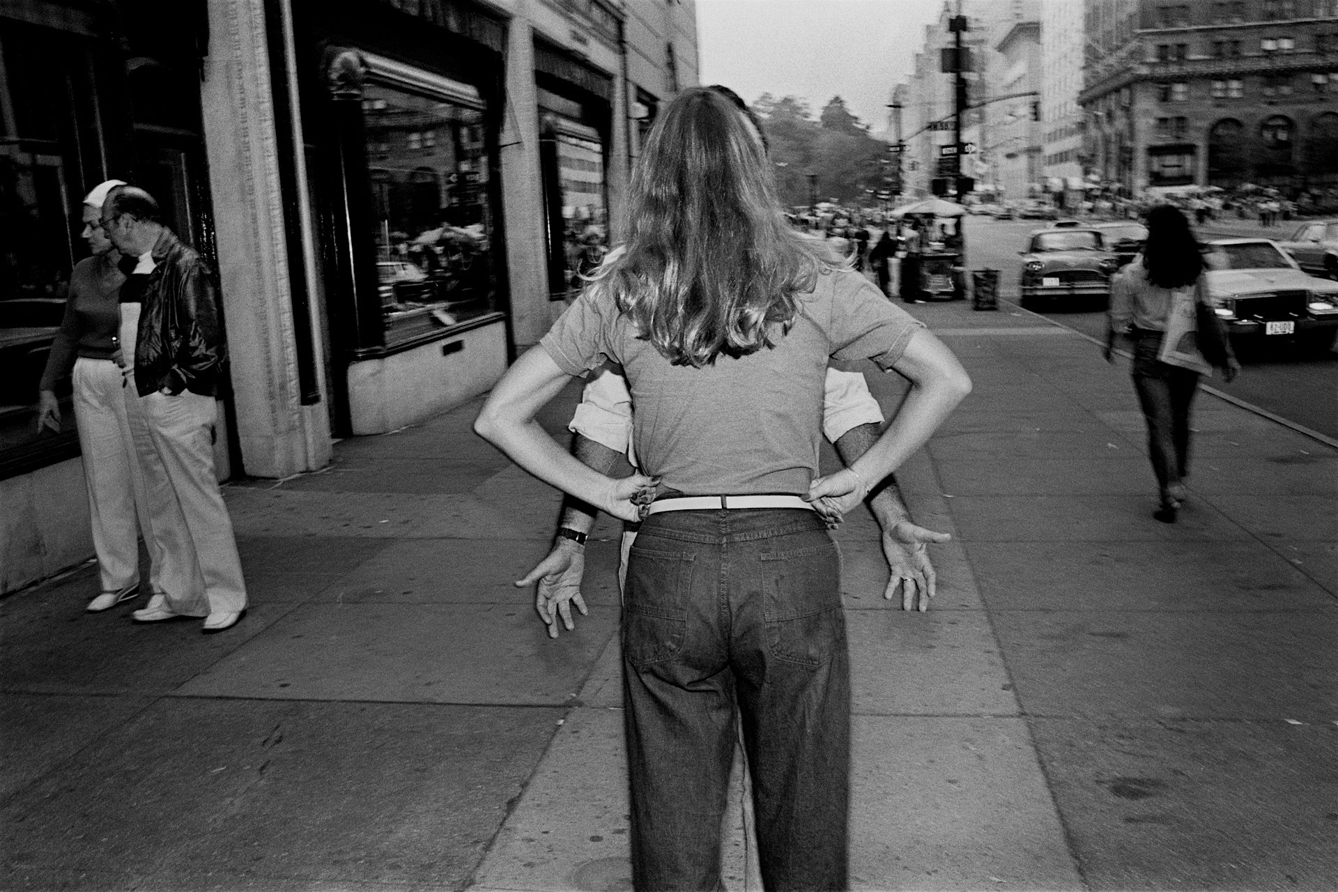 Pissed Woman, 5th Ave., NYC, 1983