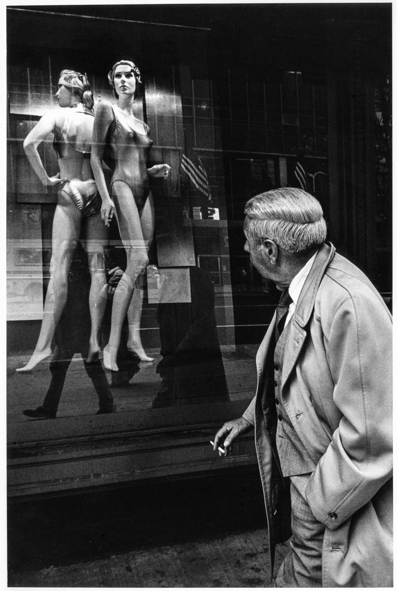 Store Window, 34th St., NYC, 1985