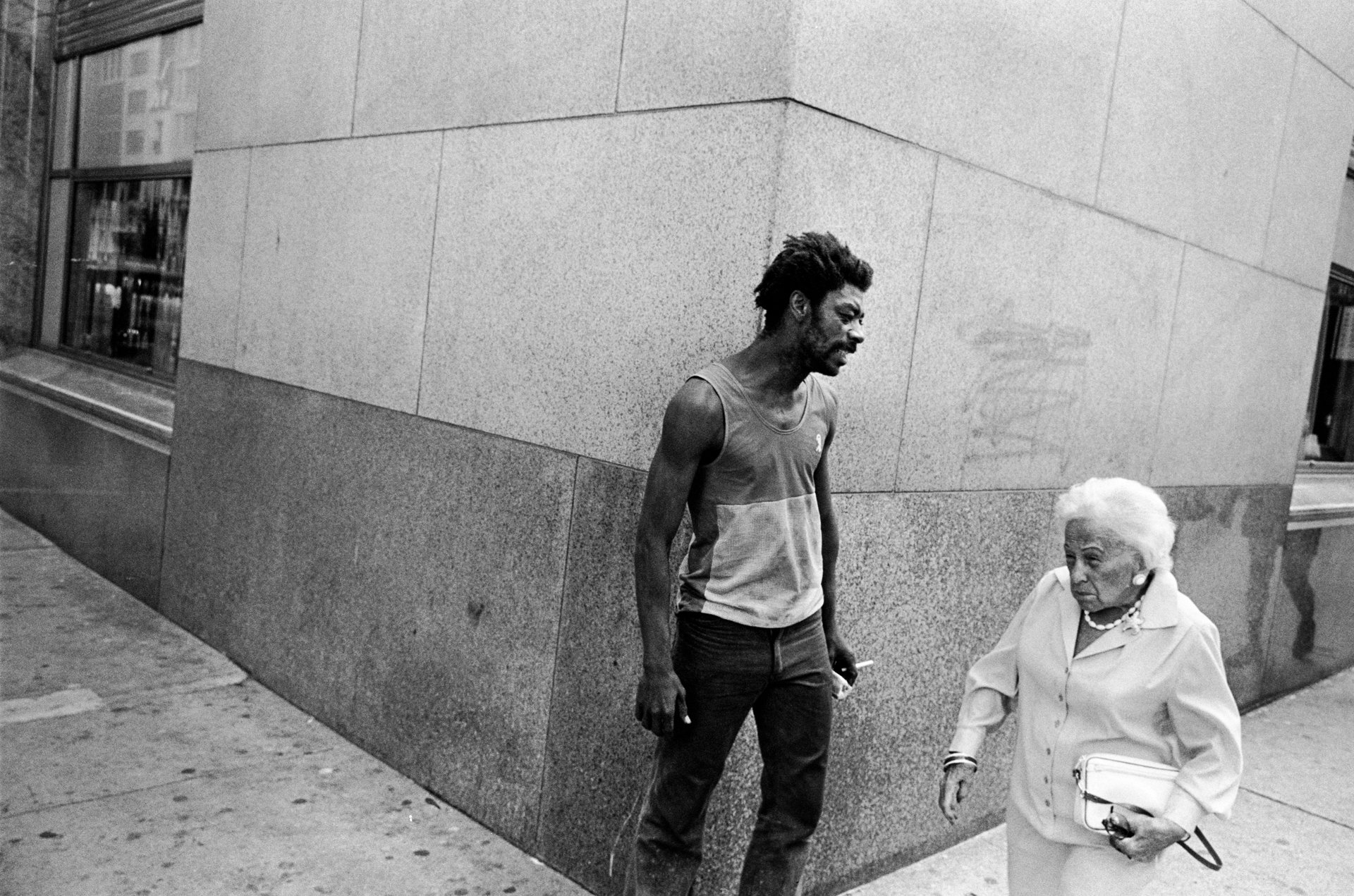 Anger and Fear, 57th St., NYC, 1987