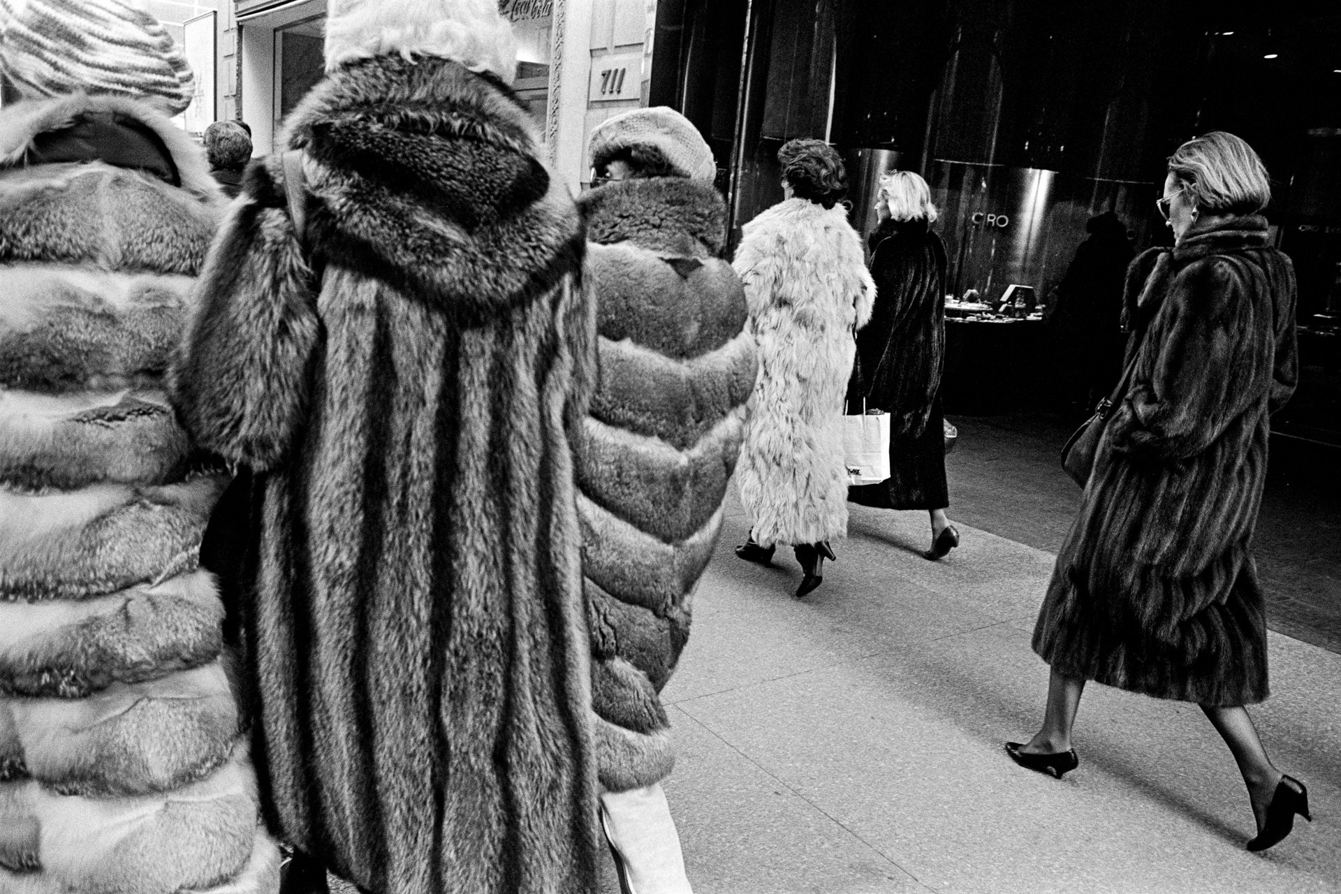 Furs, 5th Ave., NYC, 1984