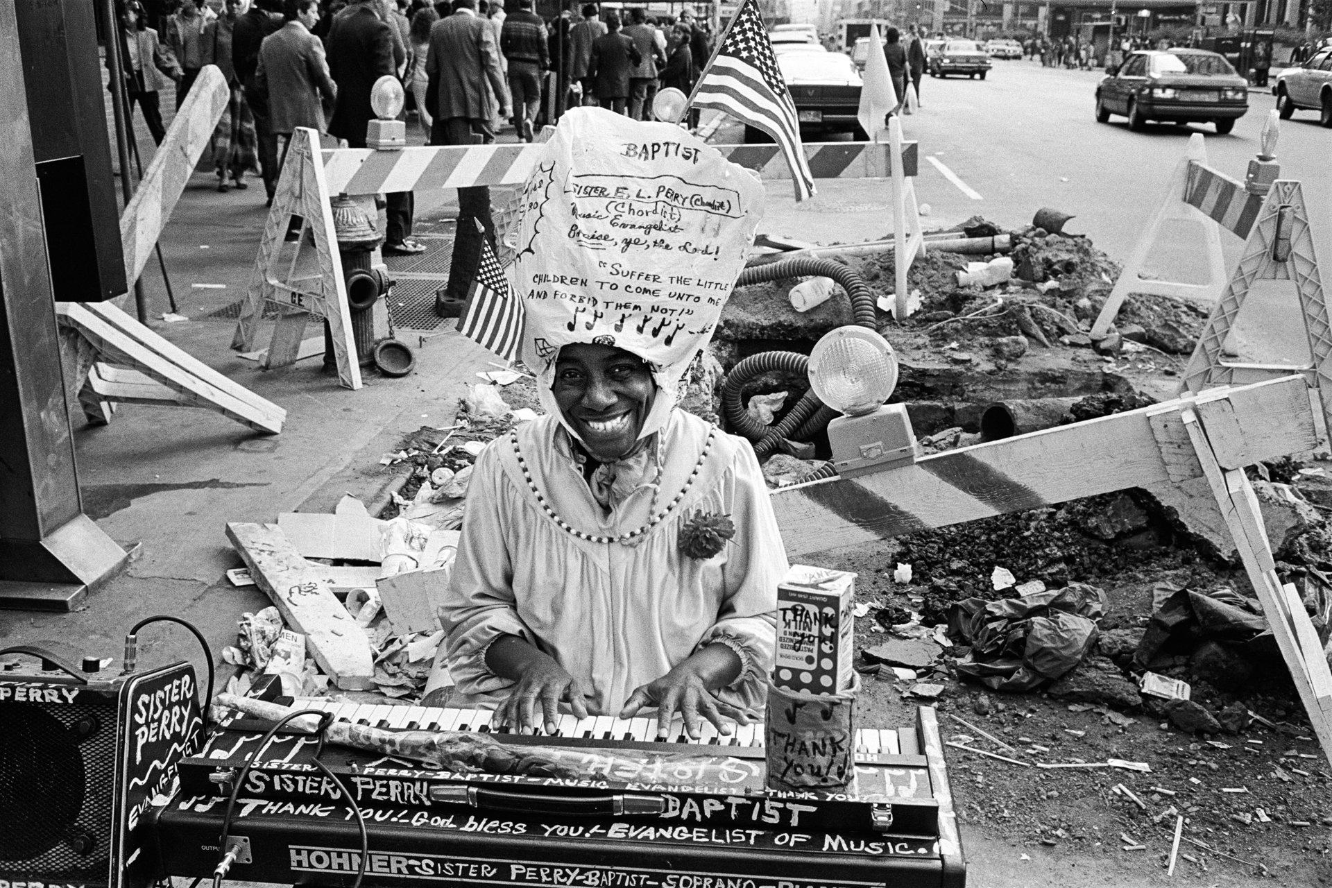 Sister Perry, 34th St., NYC, 1996