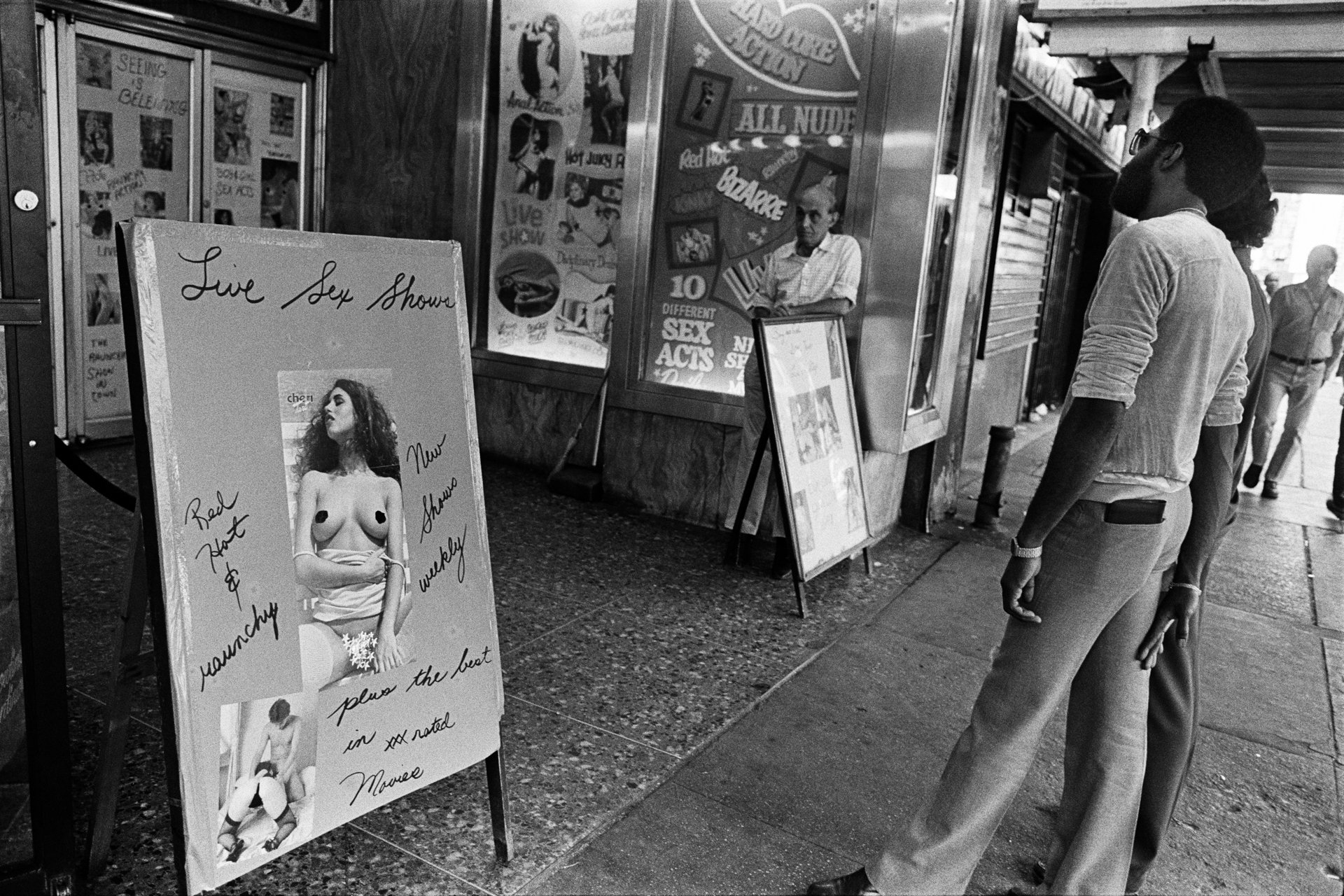 Porno Theater, Times Square, NYC, 1980