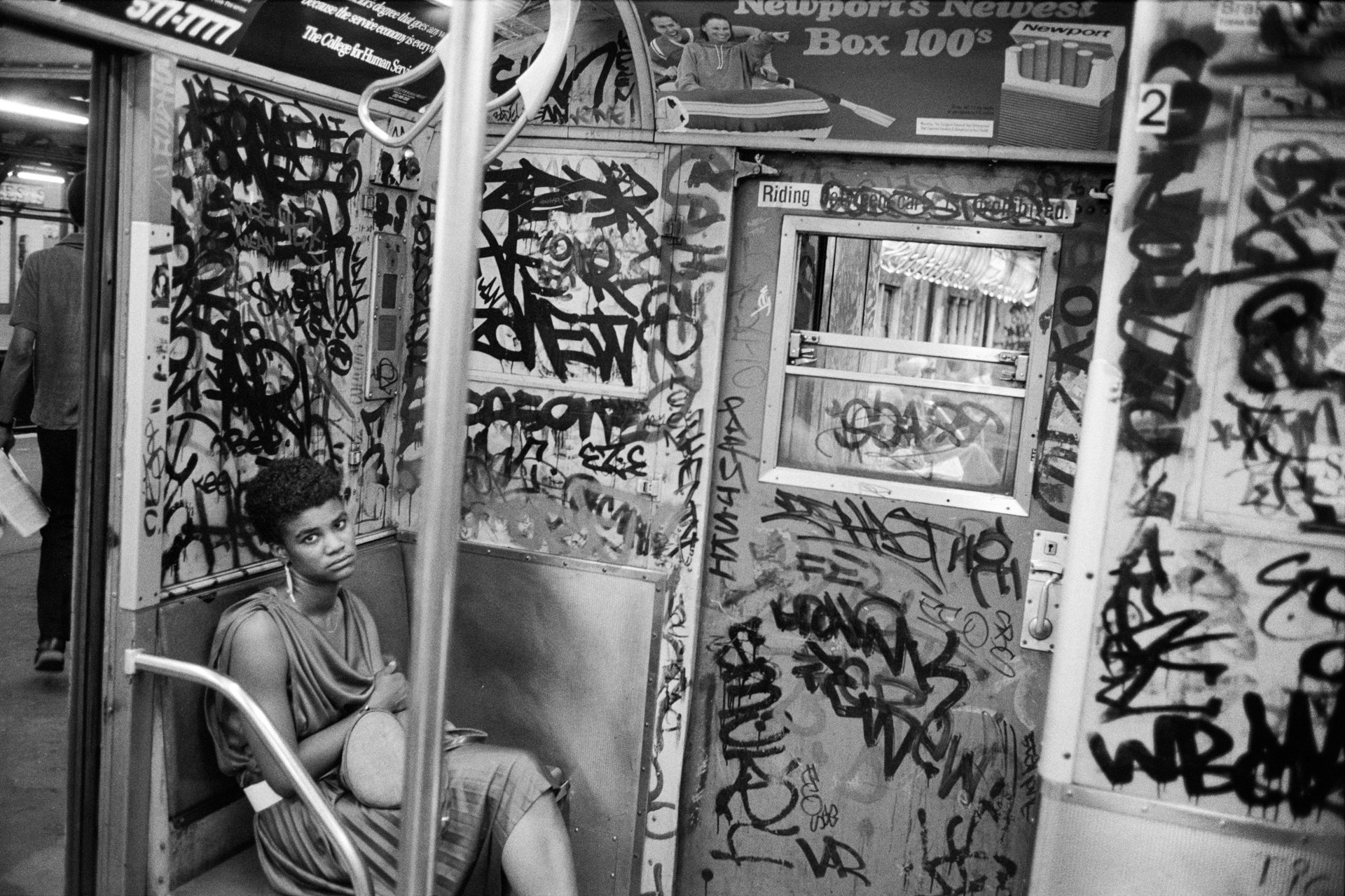 Subway, May 17th, NYC, 1984