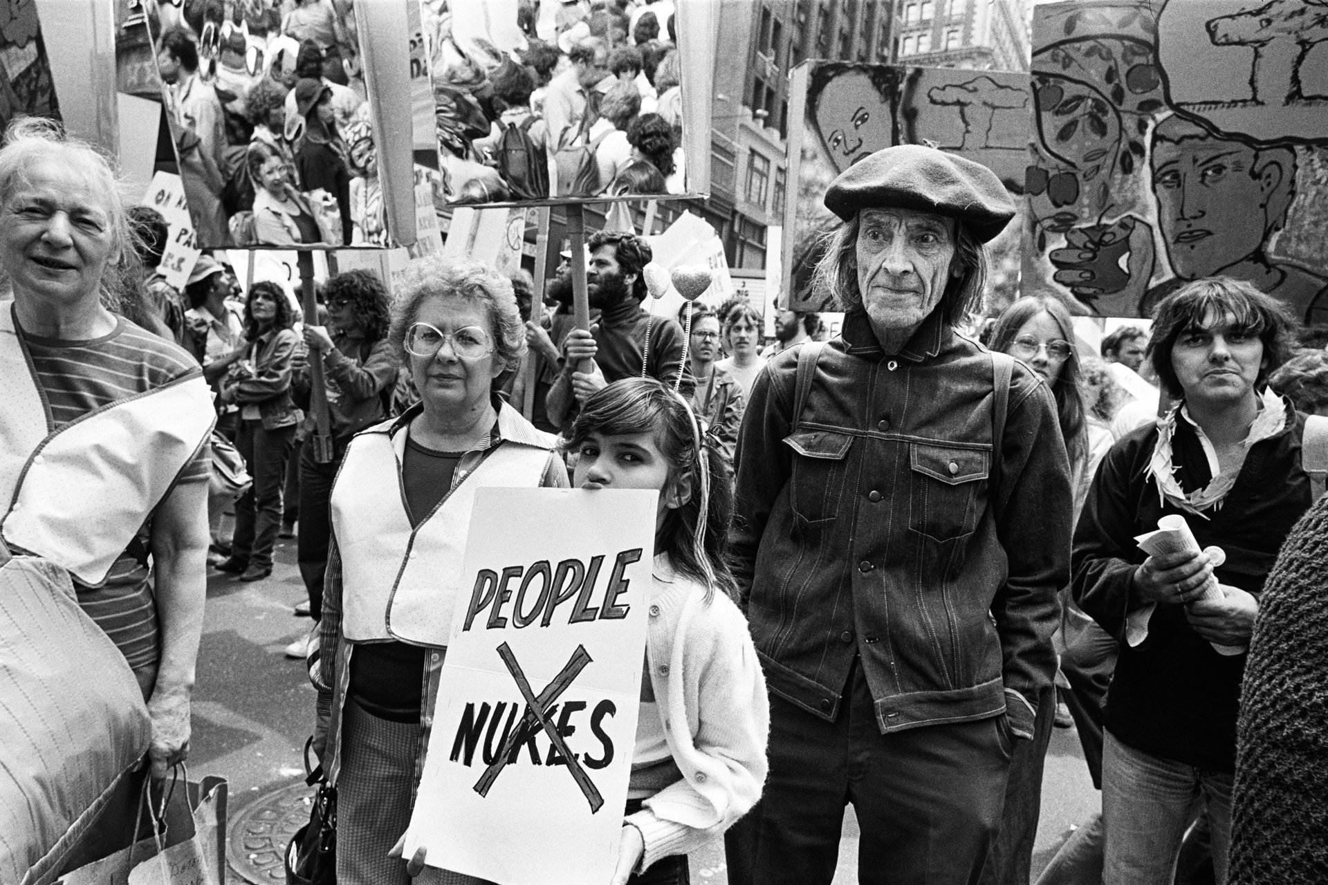 Anti-Nuke March, NYC, June 12, 1982