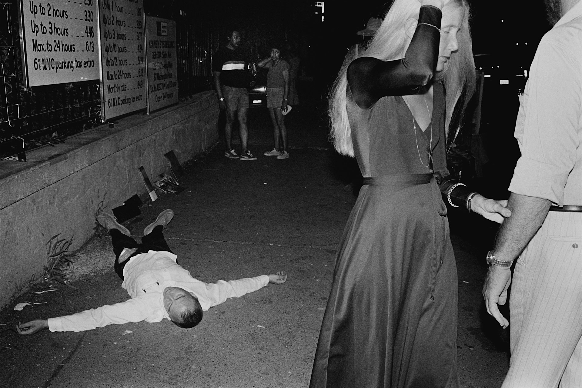 Dead Drunk, West Village, NYC, 1978