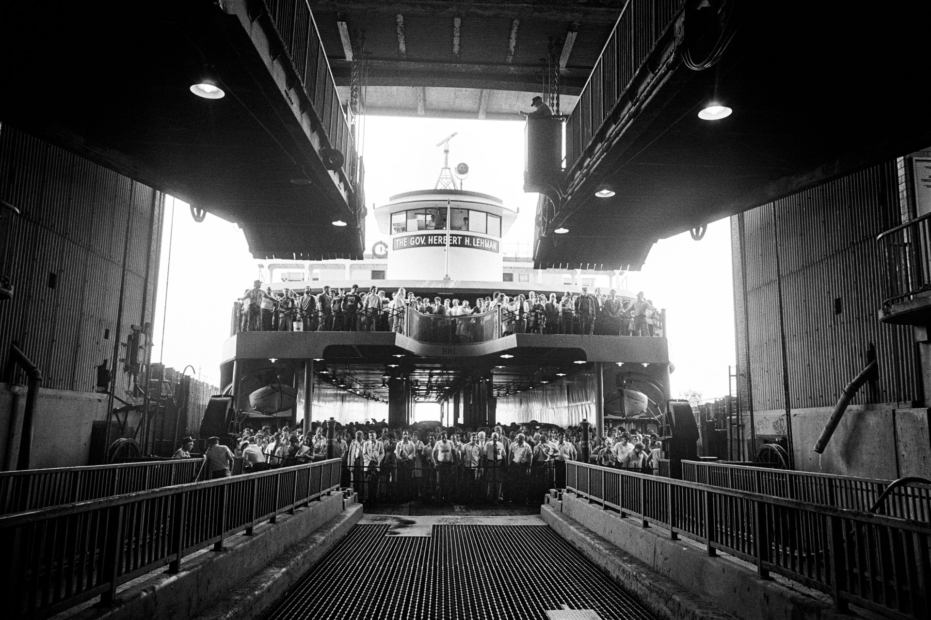 Staten Island Ferry Docks, NYC, 1983